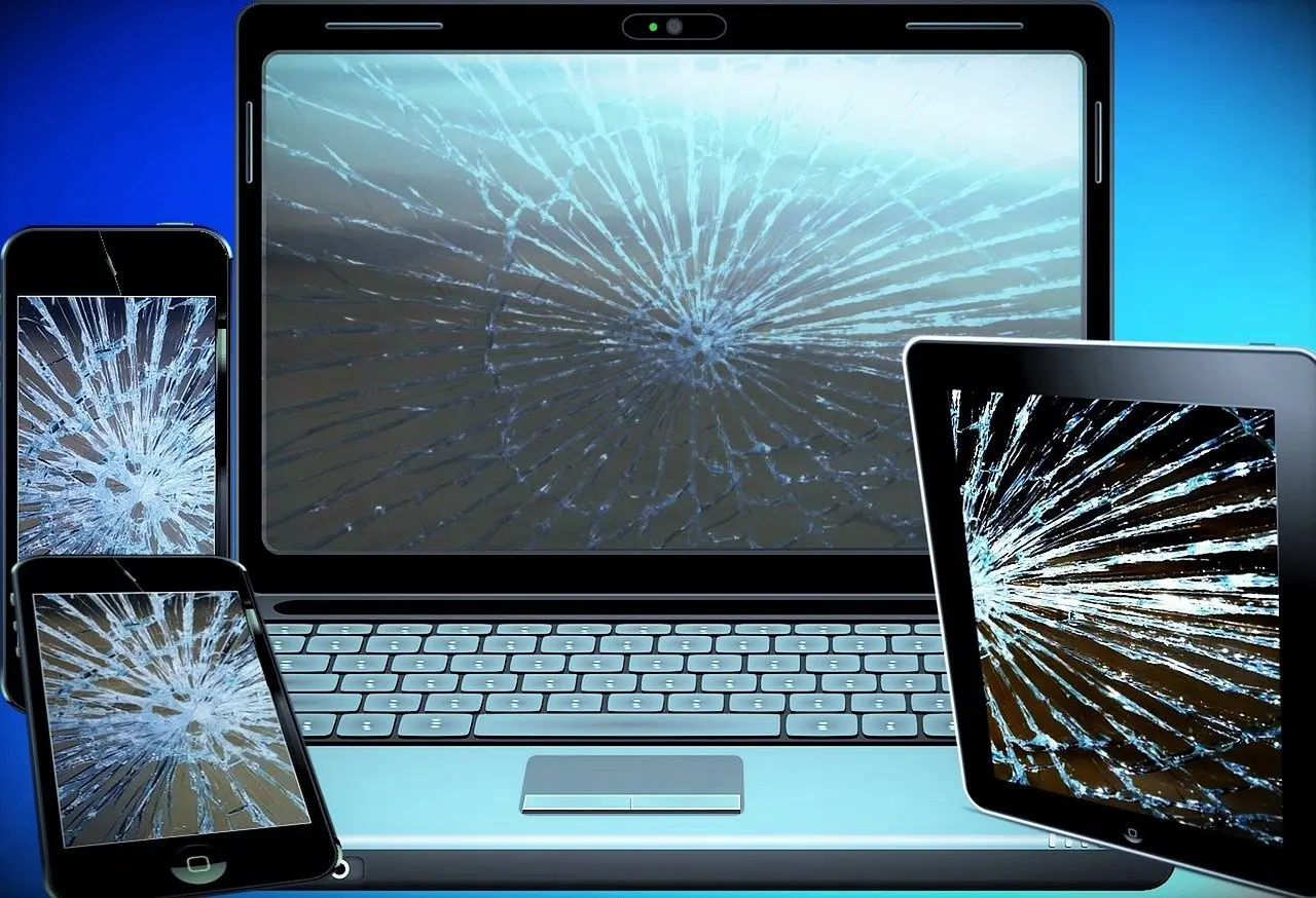 Casse d'un portable